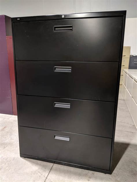 36 w 4-drawer steel lateral file cabinet|lateral locking cabinet.